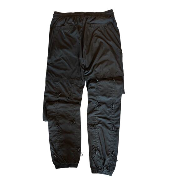 NWT EPTM Perfect Example Accordion Track Pant Toggle Drawstring Black 2XL-38 - Picture 2 of 8